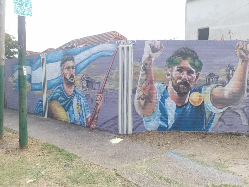 Espectacular homenaje a los campeones en Almirante Brown: Un lugar en el Olimpo